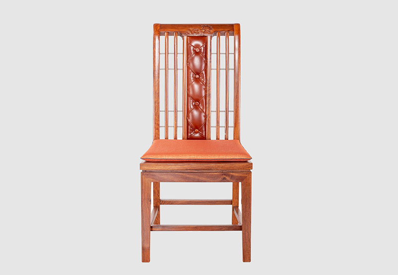 北仑芙蓉榭中式实木餐椅效果图
