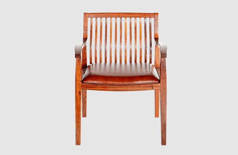 北仑中式实木大方椅家具效果图